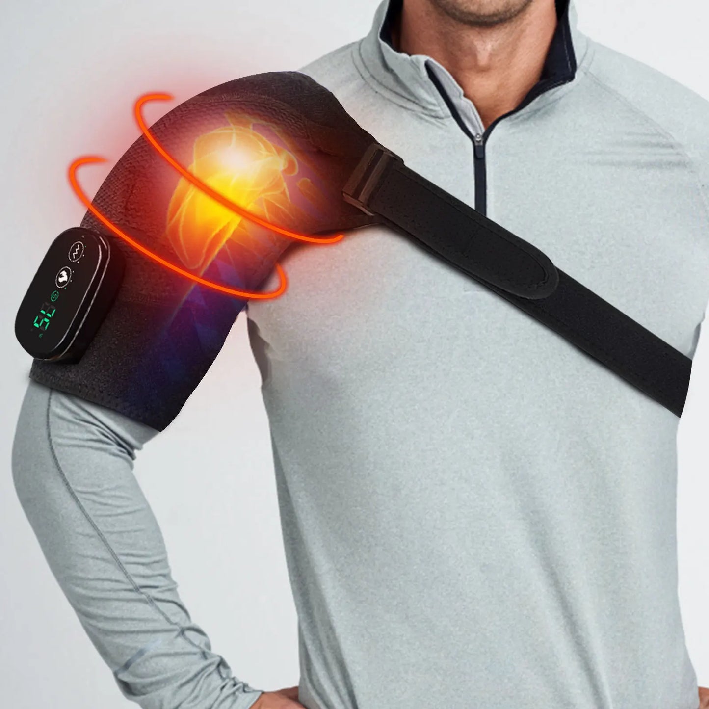 The multifunctional heated shoulder guard can be used not only to protect the shoulders, but also to protect the knees and elbows. Tow pcs only for 69.99