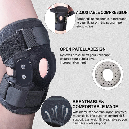 Adjustable Hinged Knee Brace