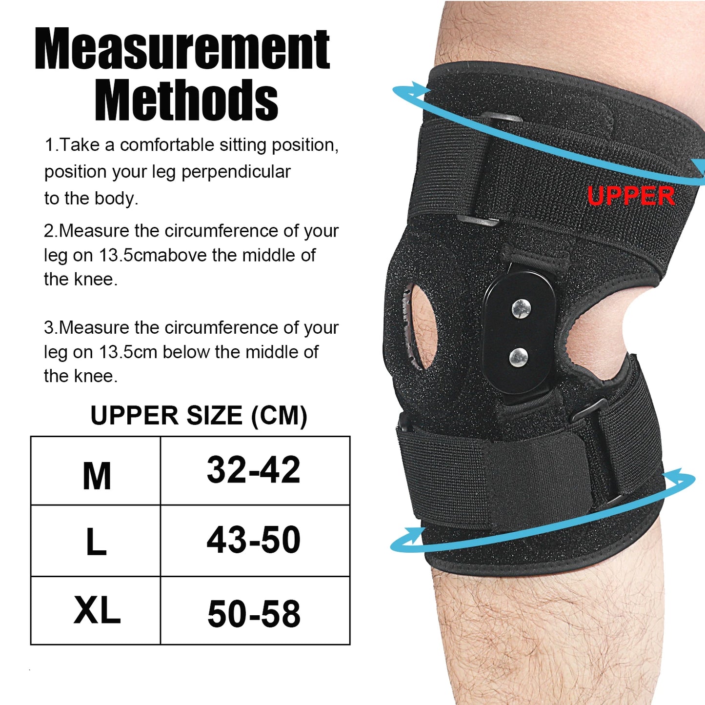 Adjustable Hinged Knee Brace